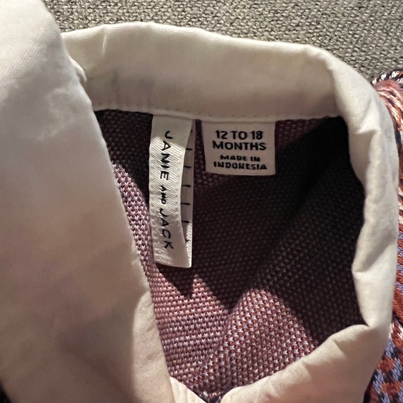 Janie and Jack plaid dress size 12-18mo - Picture 2 of 3